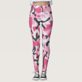 Leggings Armée de Camo Rose Motif | Légendes (Devant)
