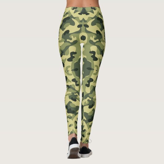 Leggings Armée de camouflage (Dos)