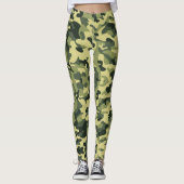 Leggings Armée de camouflage (Devant)