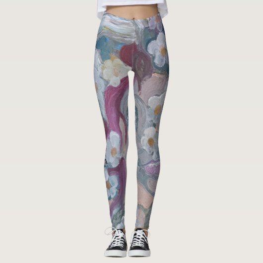 Leggings Armée : Spring Blossom (Devant)