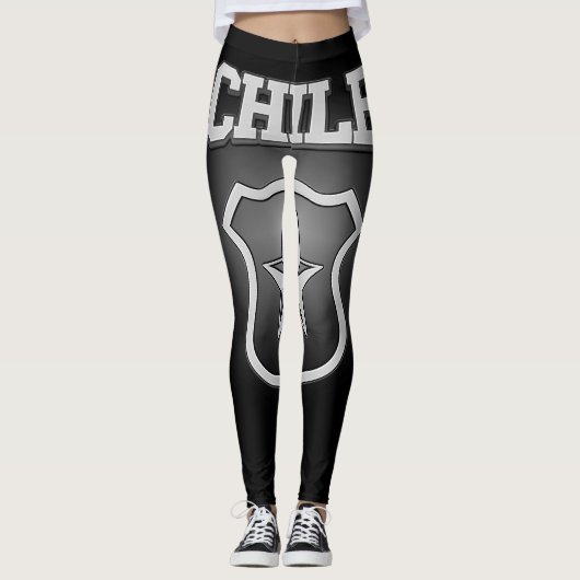 Leggings Armoiries du Chili (Devant)