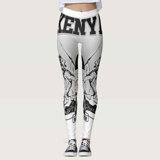 Leggings Armoiries du Kenya (Devant)