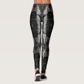 Leggings Armoiries en cuir viking Conception abstraite, noi (Dos)