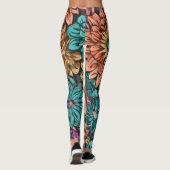 Leggings Arrangement de Flower (Dos)