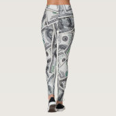 Leggings Arrière - plan 100 Dollars. (Dos)