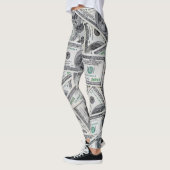 Leggings Arrière - plan 100 Dollars. (Gauche)