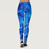 Leggings Arrière - plan Blue Water (Dos)