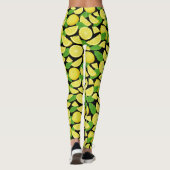 Leggings Arrière - plan citron (Dos)