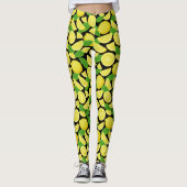 Leggings Arrière - plan citron (Devant)