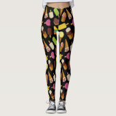 Leggings Arrière - plan de glace (Devant)