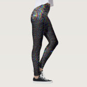 Leggings Arrière - plan de texture de l'écran de test (Droite)