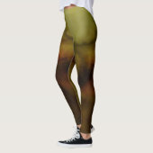 Leggings Arrière-plan flou marron (Gauche)