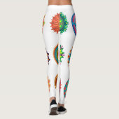 Leggings Arrière - plan Mandala (Dos)