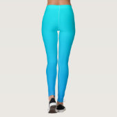 Leggings Arrière - plan Ombre bleu (Dos)