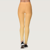 Leggings Arrière - plan orange et jaune (Dos)