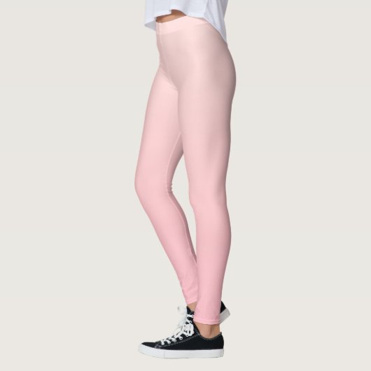 Leggings Arrière - plan Pastel Pink Gradient (Gauche)