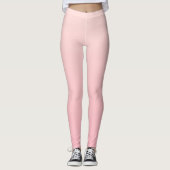 Leggings Arrière - plan Pastel Pink Gradient (Devant)