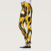 Leggings Arrière - plan Poster de animal Leopard Texture (Gauche)