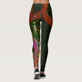Leggings Art Abstrait (Dos)