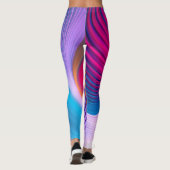 Leggings - Art abstrait (Dos)
