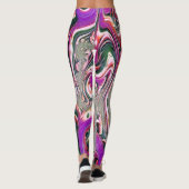 Leggings art abstrait (Dos)