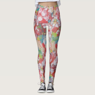 Leggings Art Abstrait