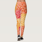 Leggings Art Abstrait (Dos)