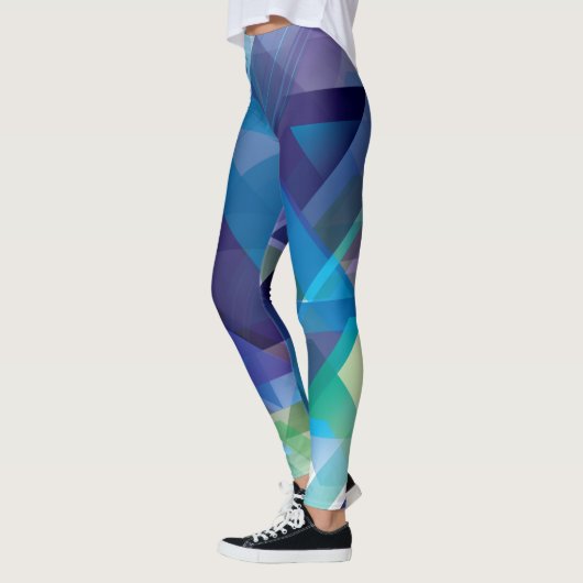 Leggings Art Abstrait 105 (Gauche)
