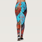 Leggings Art Abstrait 169 (Dos)
