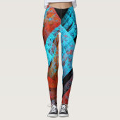 Leggings Art Abstrait 169 (Devant)