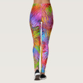 Leggings Art Abstrait 171 (Dos)
