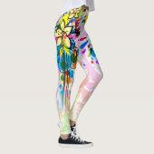 Leggings Art Abstrait 26 (Droite)