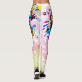 Leggings Art Abstrait 26 (Dos)
