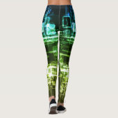 Leggings Art Abstrait 32 (Dos)