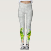 Leggings Art Abstrait 36 Options d'Image (Devant)