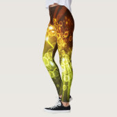 Leggings Art Abstrait 8 (Gauche)