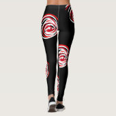 Leggings Art Abstrait Ajouter Votre Nom Julia (Dos)