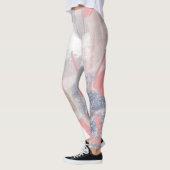 Leggings Art Abstrait Moderne (Gauche)