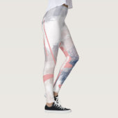 Leggings Art Abstrait Moderne (Droite)