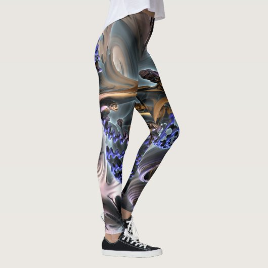 Leggings ART Abstrait - rotation GUM GUM fragile (Droite)