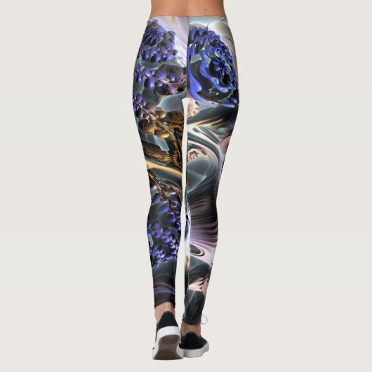 Leggings ART Abstrait - rotation GUM GUM fragile (Dos)