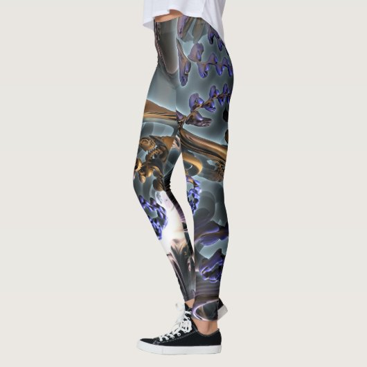 Leggings ART Abstrait - rotation GUM GUM fragile (Gauche)