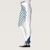 Leggings Art abstrait urbain moderne, simple, minimal et te (Gauche)