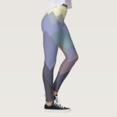 Leggings Art Abstrait Winter Mountains Design (Droite)