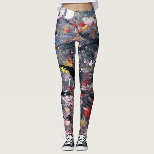 Leggings art aléatoire (Devant)
