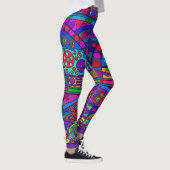 Leggings Art antique inspiré 010 (Droite)