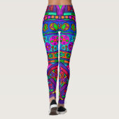 Leggings Art antique inspiré 010 (Dos)