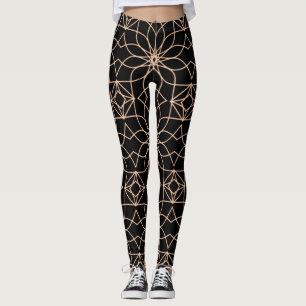 Leggings Art arabe Motif géométrique islamique