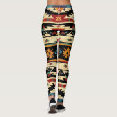 Leggings Art aztèque du sud-ouest (Dos)