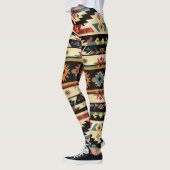 Leggings Art aztèque du sud-ouest (Gauche)